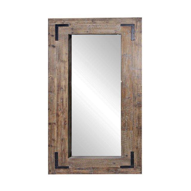 75 x 35 in. Kent Leaning Wood Mirror