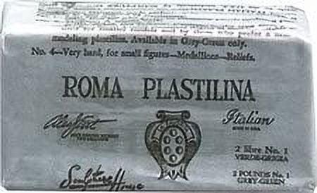 Sculpture House Roma Plastilina, Gray-Green #1, Soft