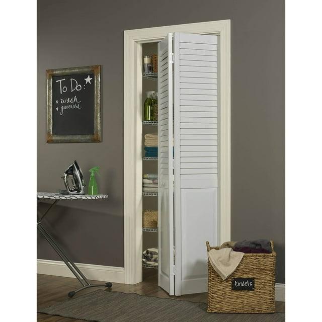 LTL Home Products Seabrooke Louvered PVC Bi-Fold Door
