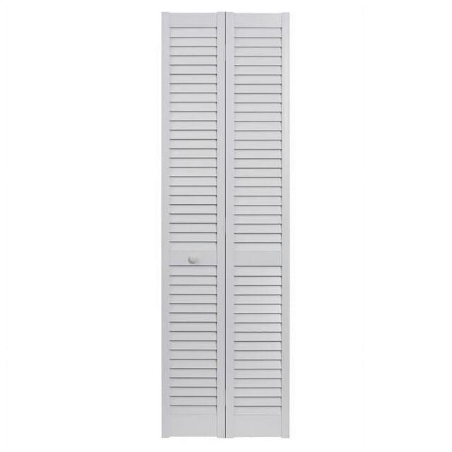 LTL Home Products Seabrooke Louvered PVC Bi-Fold Door & Reviews | Wayfair