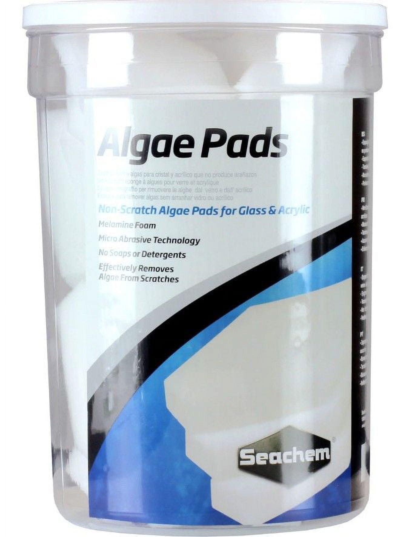 Seachem Non-Scratch Algae Pads for Glass and Acrylic, 18 Count