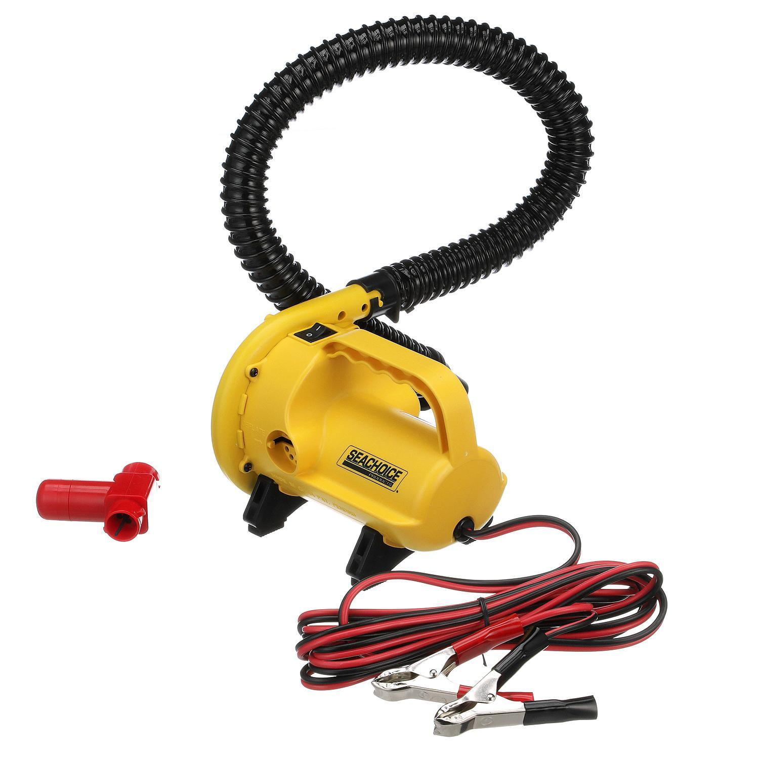 Seachoice 12V Yellow High Pressure Portable Air Pump