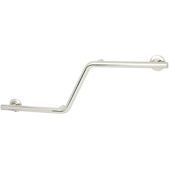 Lifestyle & Wellness Zuma Angled Wall-Mount 38" Left-Handed Grab Bar