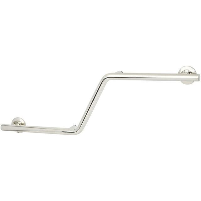 Lifestyle & Wellness Zuma Angled Wall-Mount 38" Left-Handed Grab Bar
