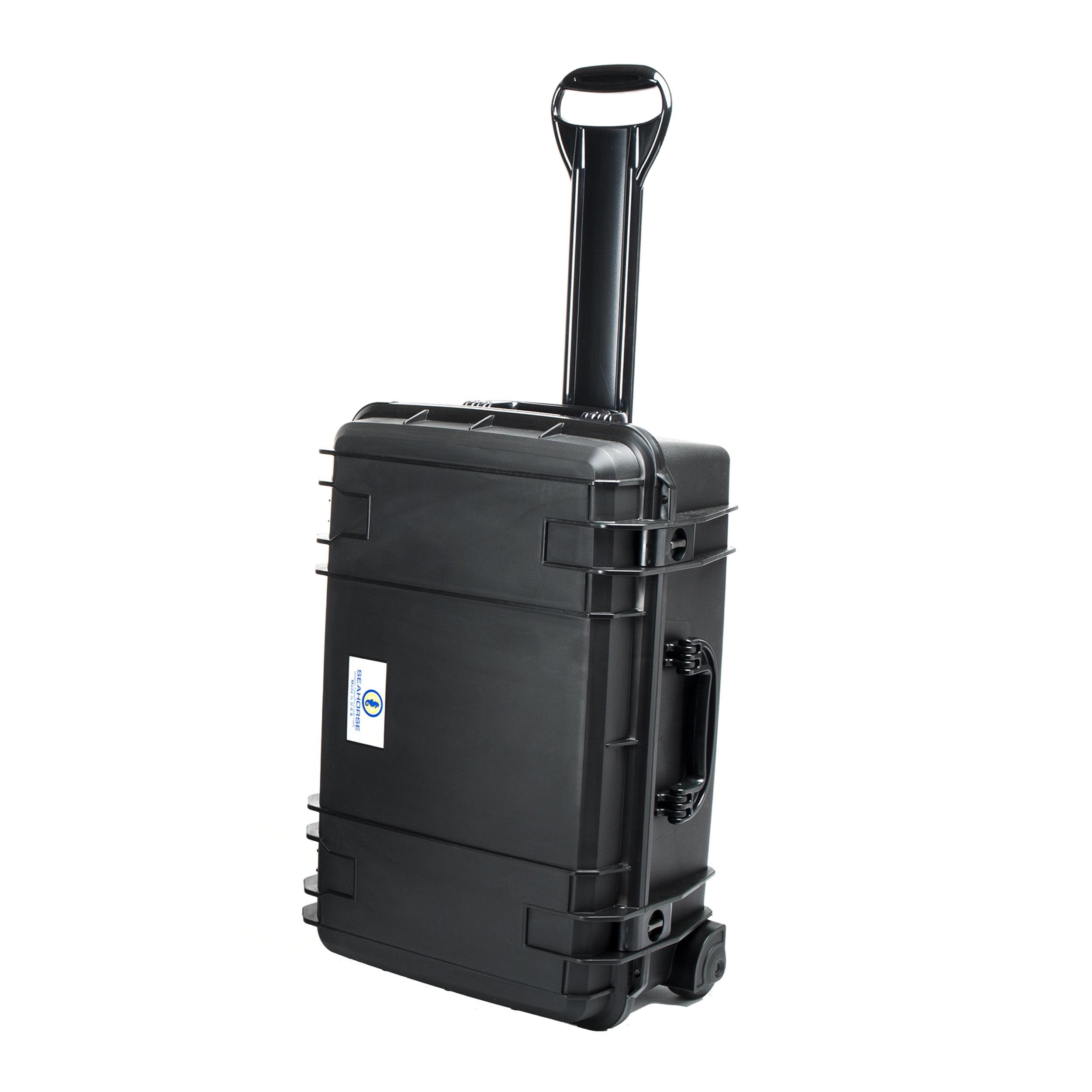 Seahorse 920 Wheeled Case with Foam- Black