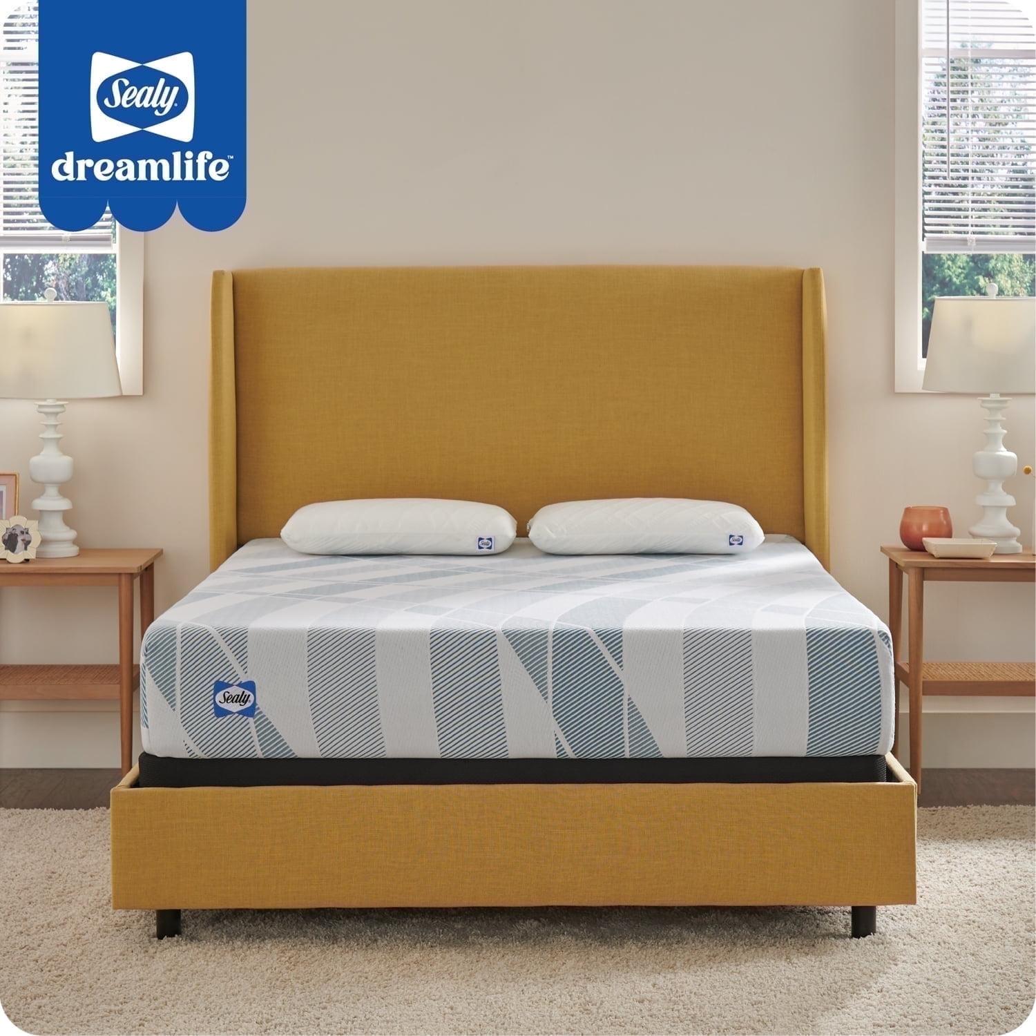 Sealy Sealy Dreamlife 10” Medium-Firm Hybrid Mattress-in-a-Box