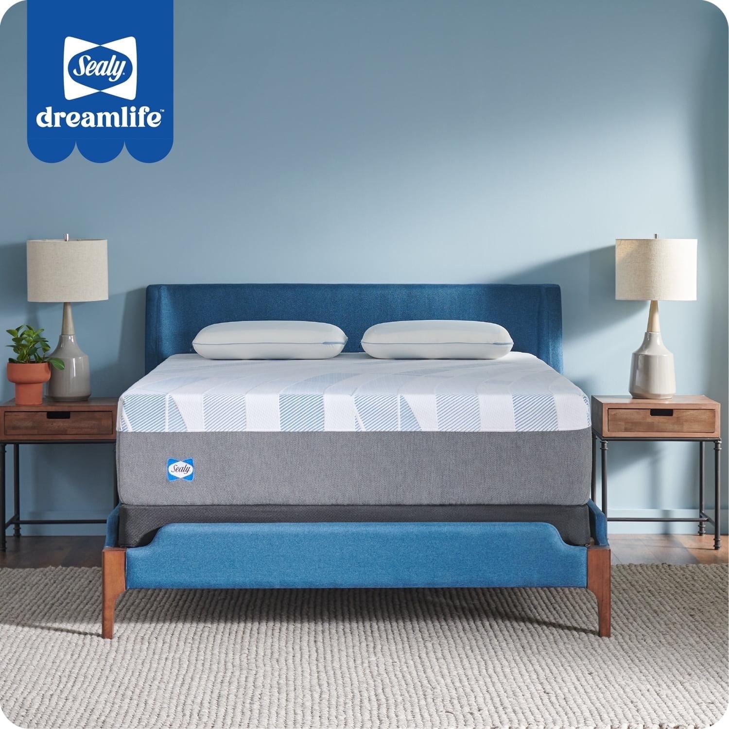 Sealy Dreamlife 14” Plush Hybrid Mattress-in-a-Box