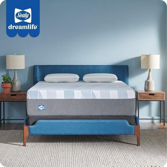 Sealy Sealy Dreamlife 14” Plush Hybrid Mattress-in-a-Box