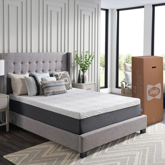 Sealy Essentials 12" Twin Gel Memory Foam Mattress-in-a-Box, Adult