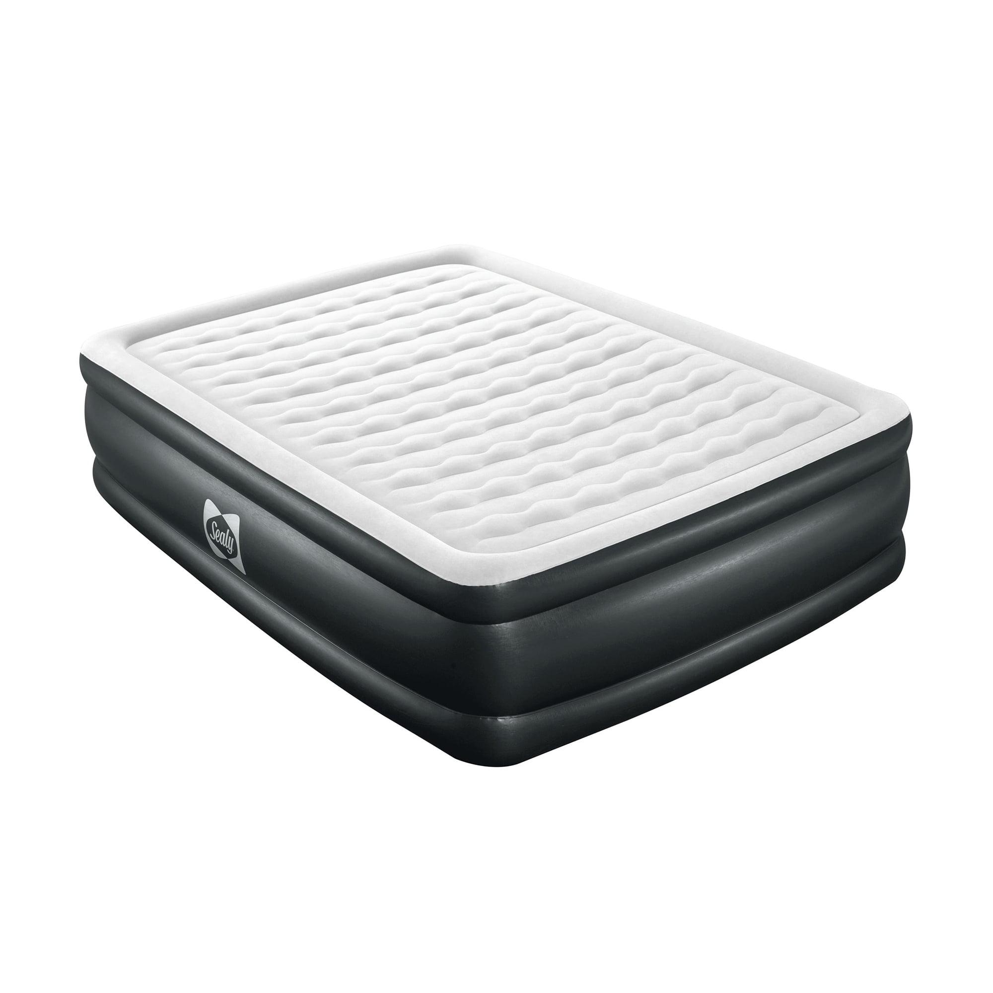 Bestway Sealy Tritech Inflatable Air Mattress Bed Queen 20" with Built-In AC Pump & Bag