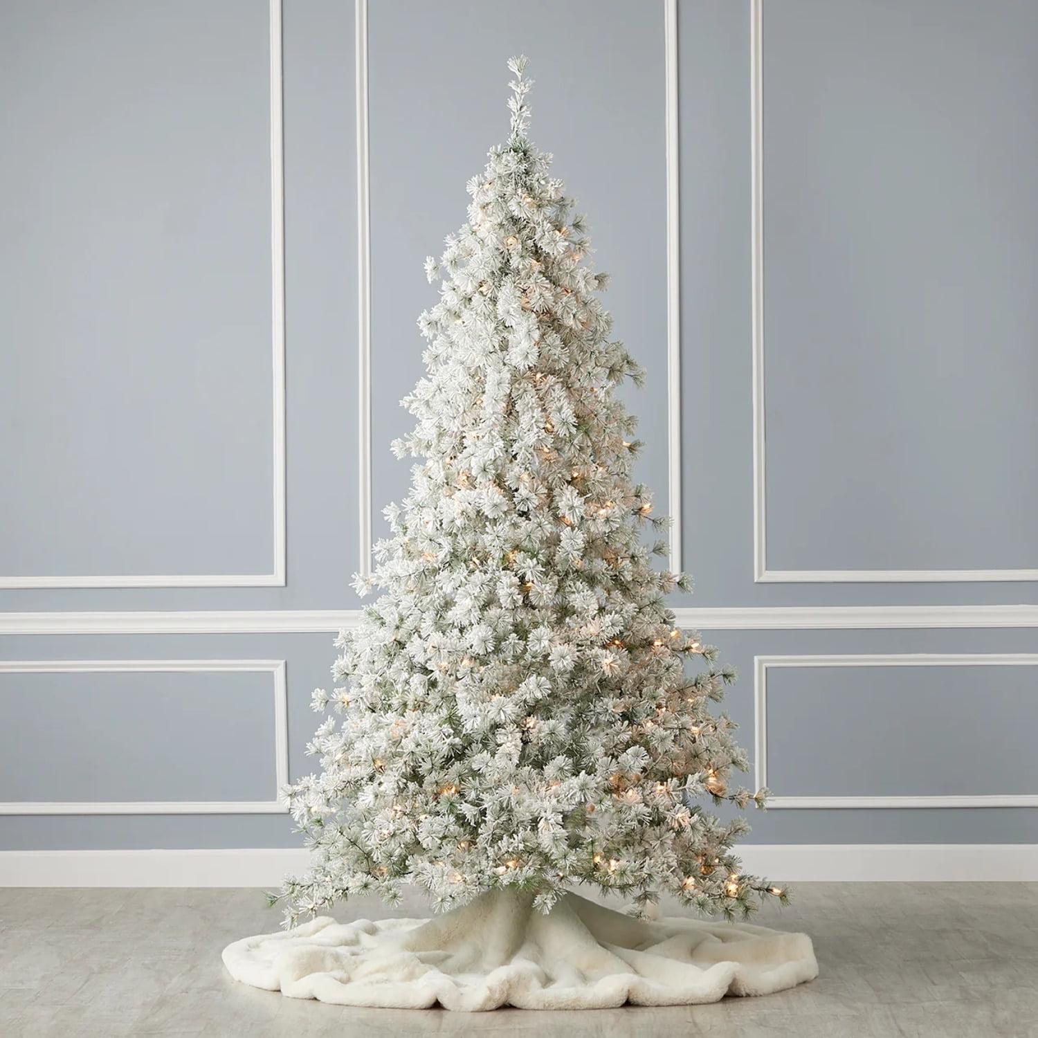 Seasonal LLC Flocked Winter Fir Tree