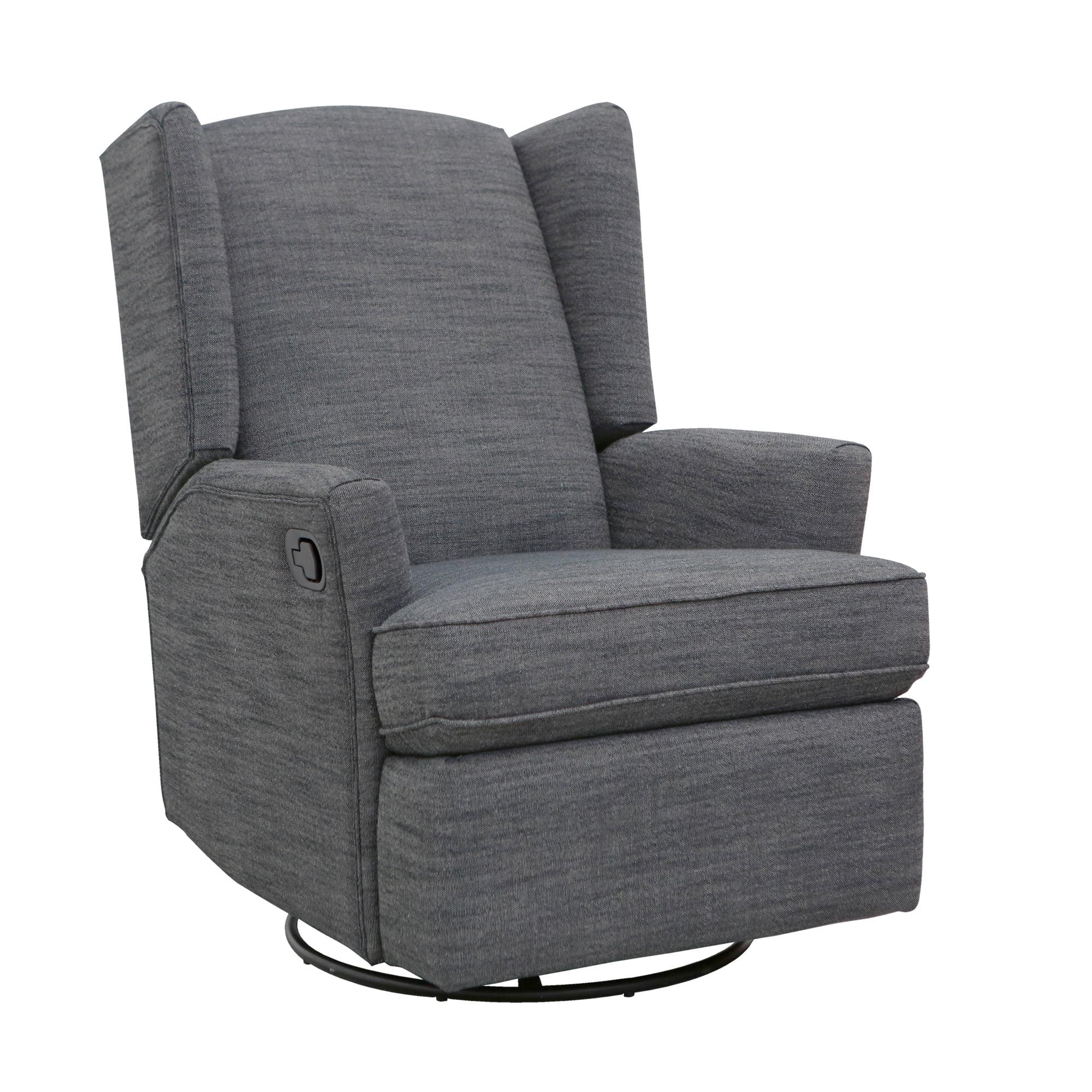 Heming Wingback Recliner Nursery Glider