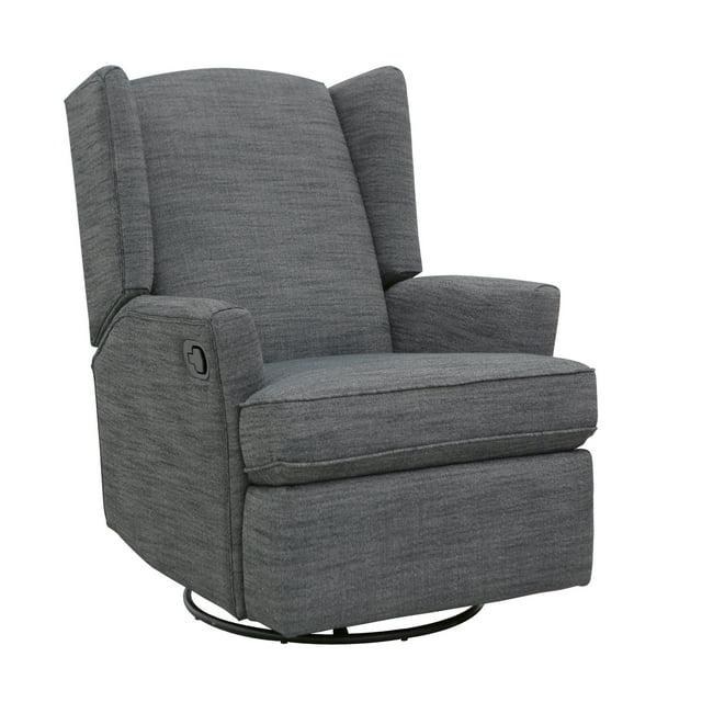Heming Wingback Recliner Nursery Glider