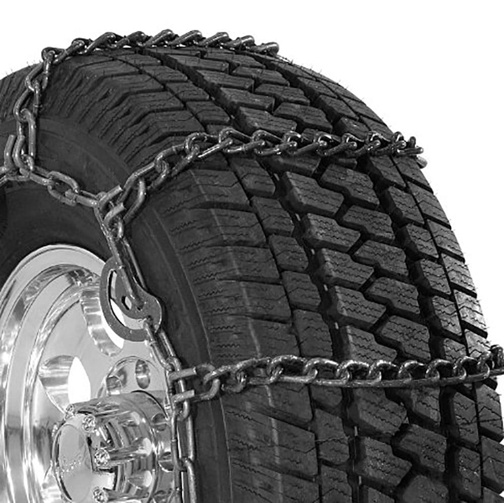 Quik Grip Wide Base CAM SUV/Truck Tire Snow Chains, Set of 2