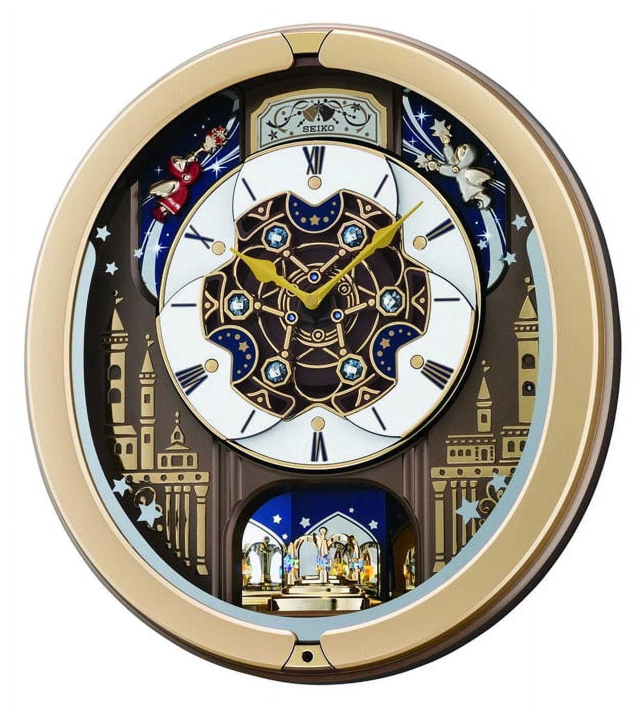 Skyline and Starry Night Melodies In Motion Wall Clock