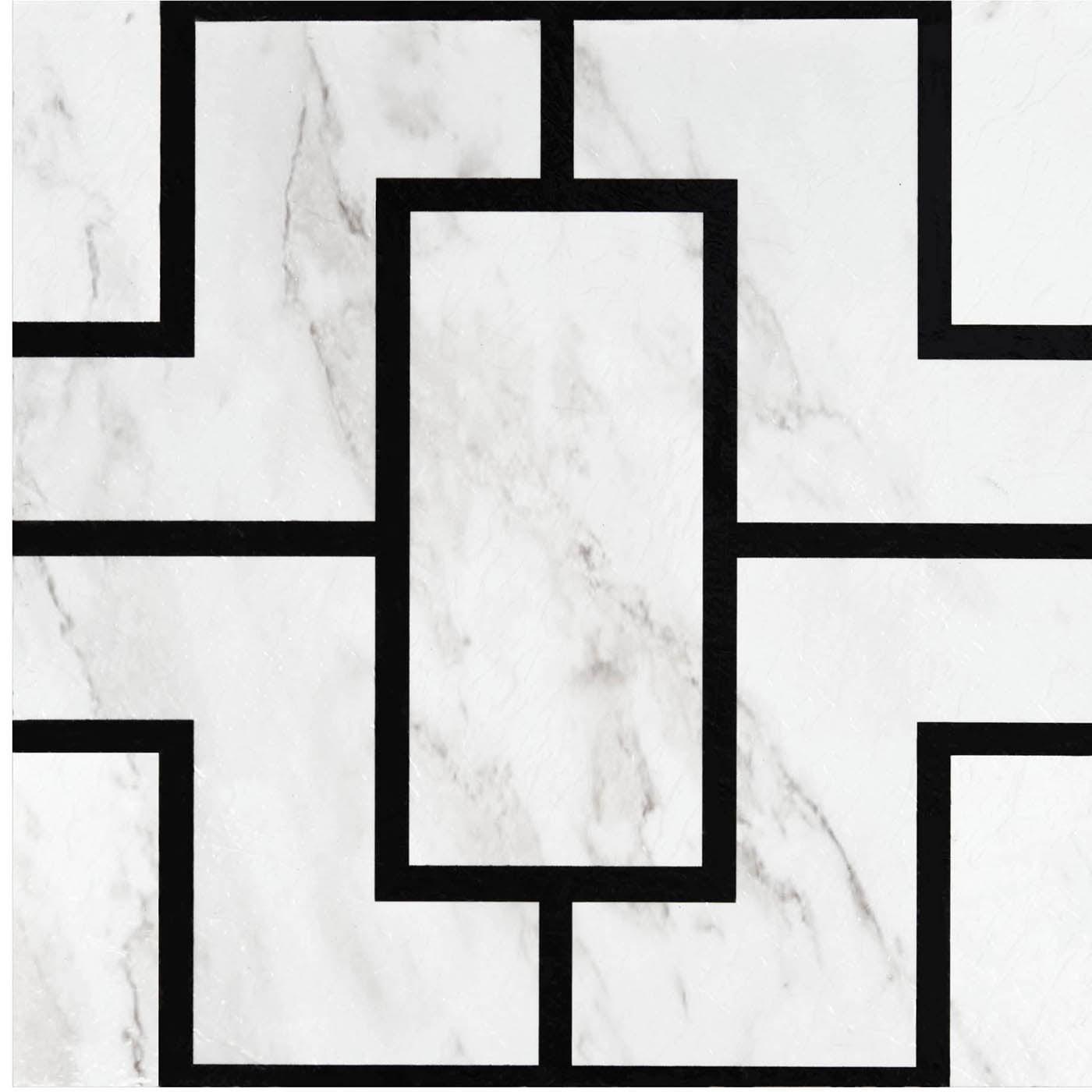 Achim Retro 12x12 Self Adhesive Vinyl Floor Tile - Affinity - 20 Tiles/20 sq. ft.