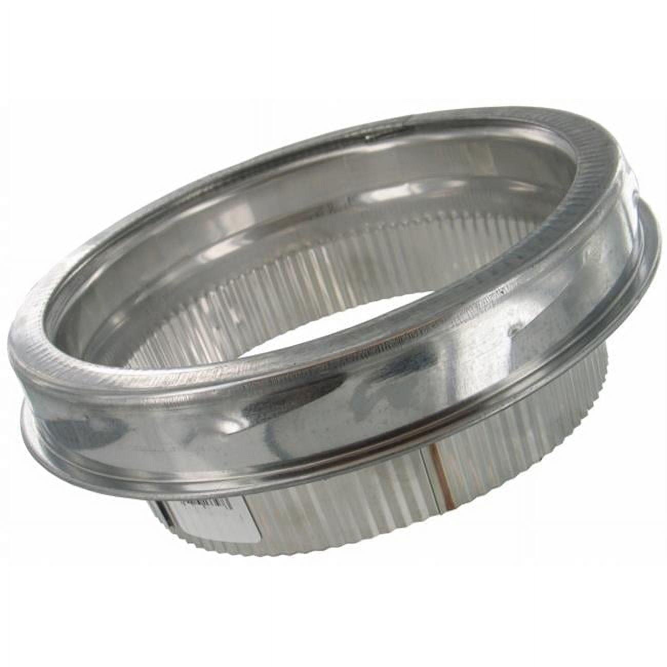 Selkirk 6 in. Silver Steel Chimney Pipe Adapter