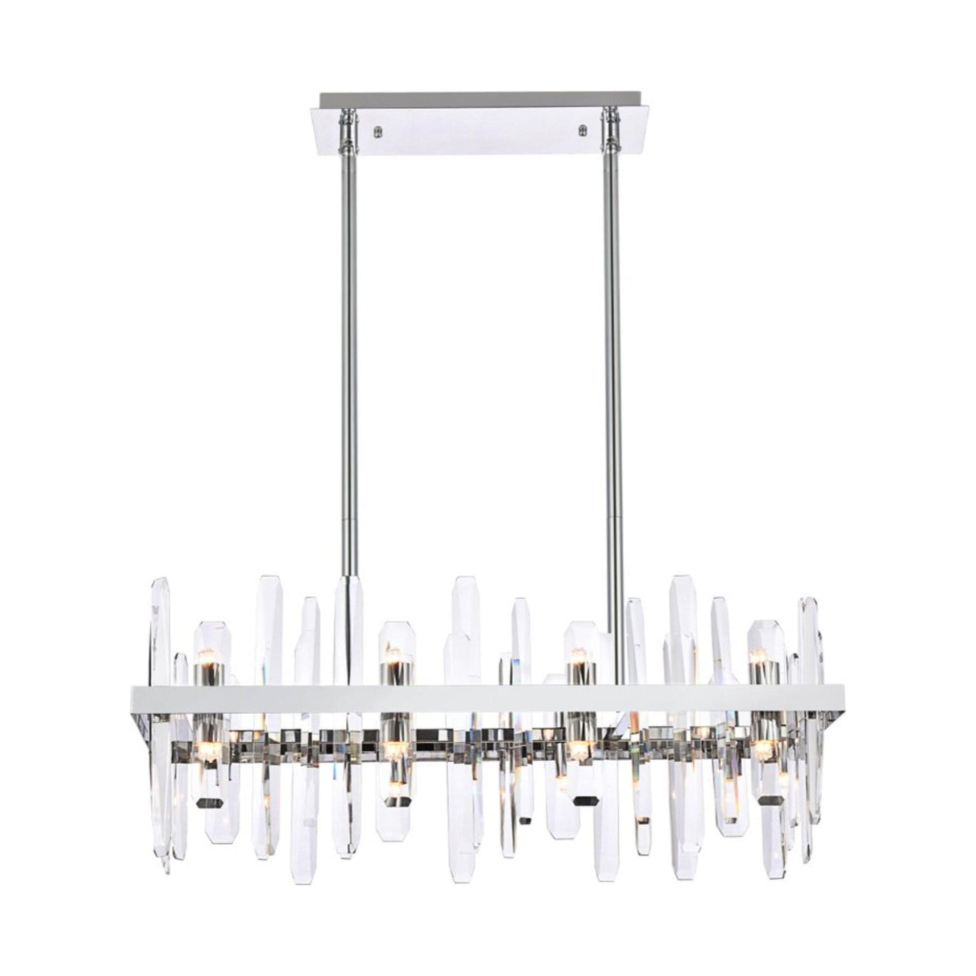 Elegant Lighting Serena 16 - Light Chandelier in  Chrome