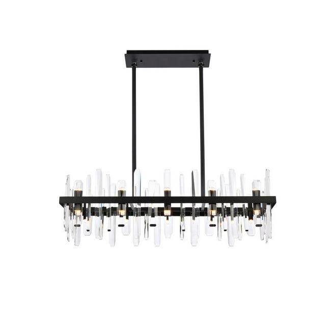 Elegant Lighting Serena 20 - Light Chandelier in  Black