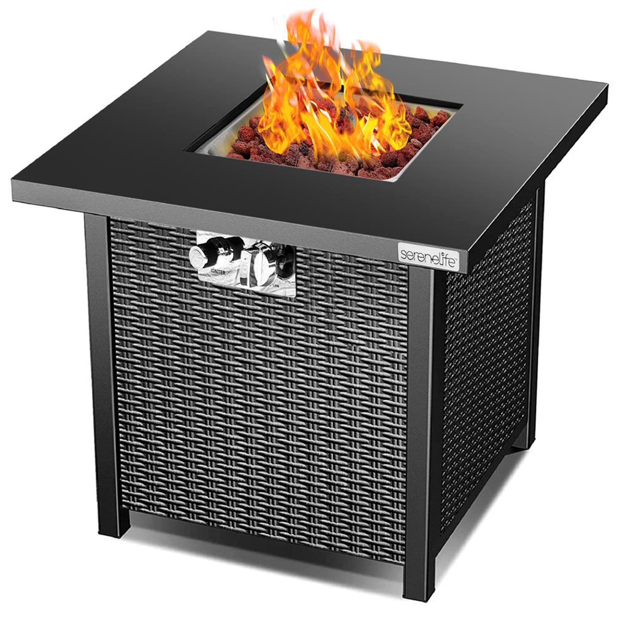 SereneLife Propane Gas Fire Pit