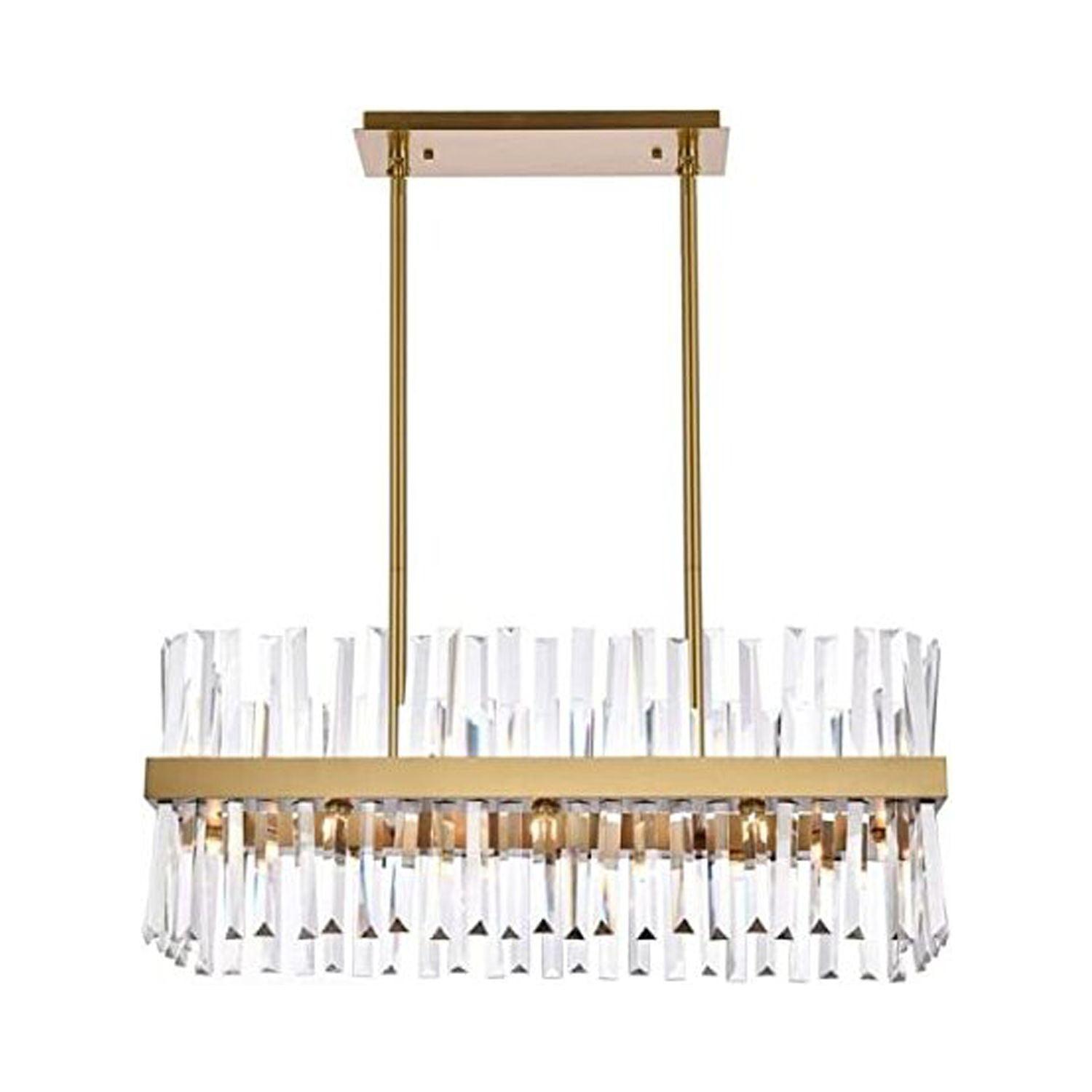 Elegant Lighting Serephina 16 - Light Chandelier in  Satin Gold