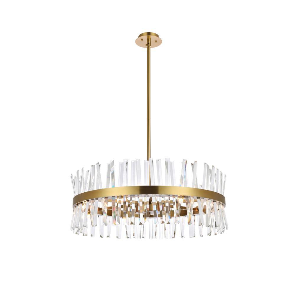 Elegant Lighting Serephina 16 - Light Chandelier in  Satin Gold