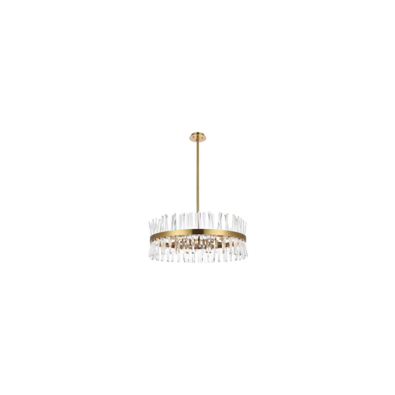 Elegant Lighting Serephina 16 - Light Chandelier in  Satin Gold