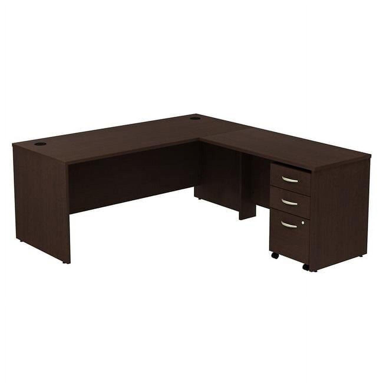 Series C 72W L Shaped Desk with 48W Return and Mobile File Cabinet