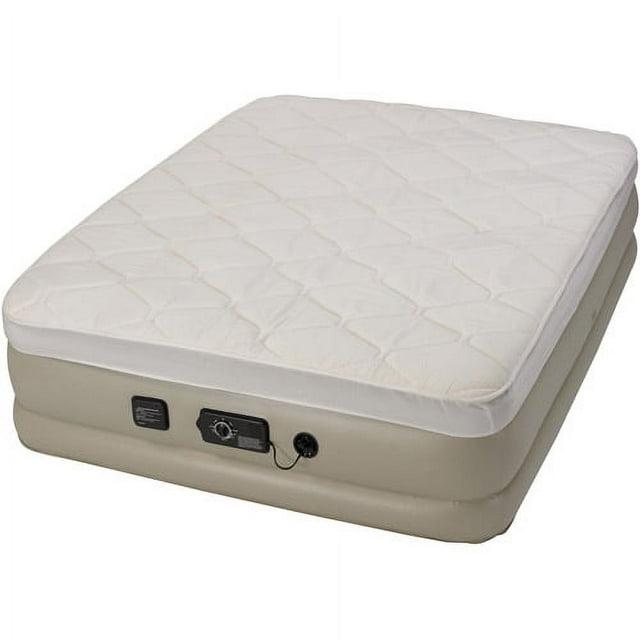 Serta 18" Pillow Top Air Mattress with Neverflat Pump - Queen