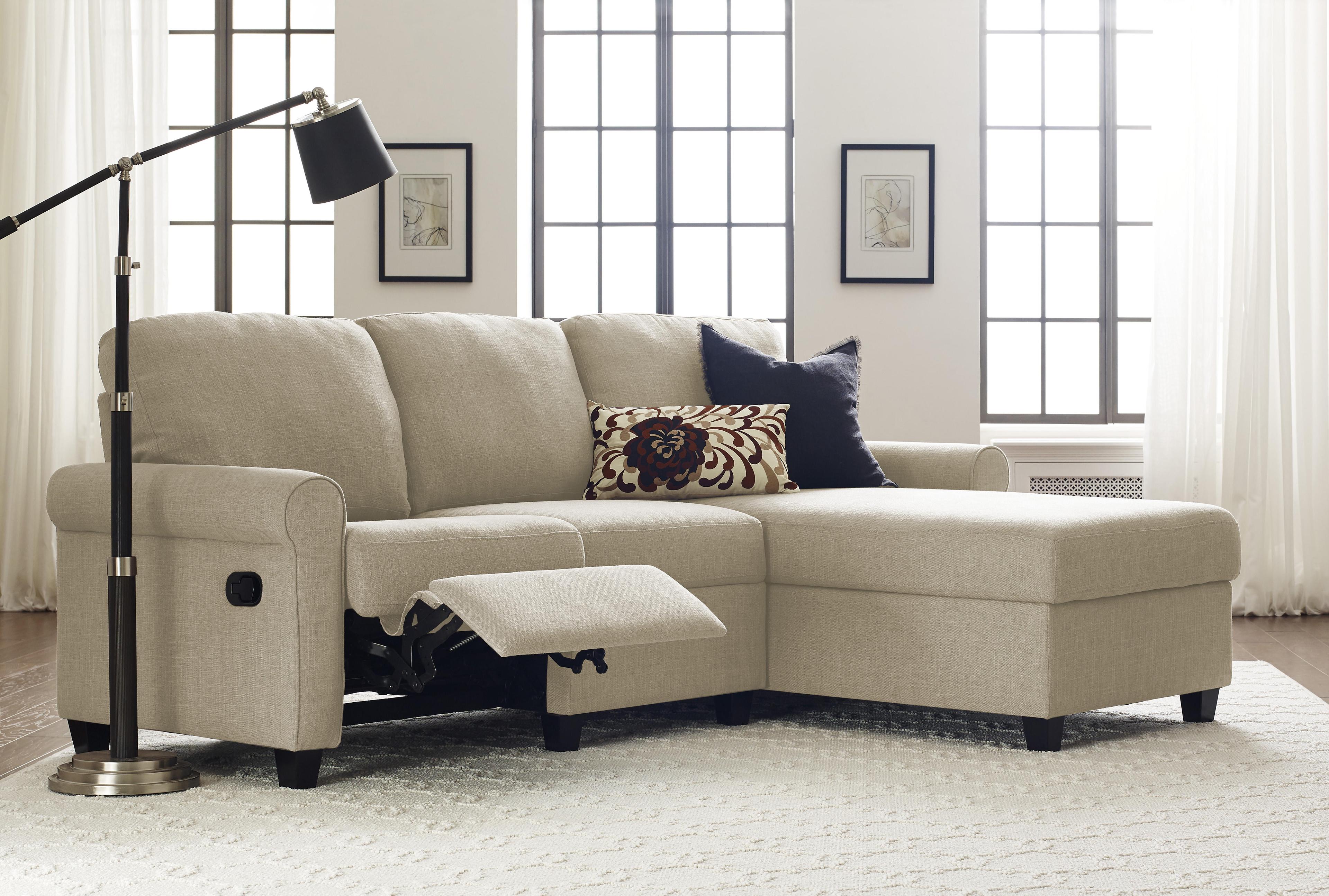 Copenhagen Reclining Sectional Sofa with Storage Chaise