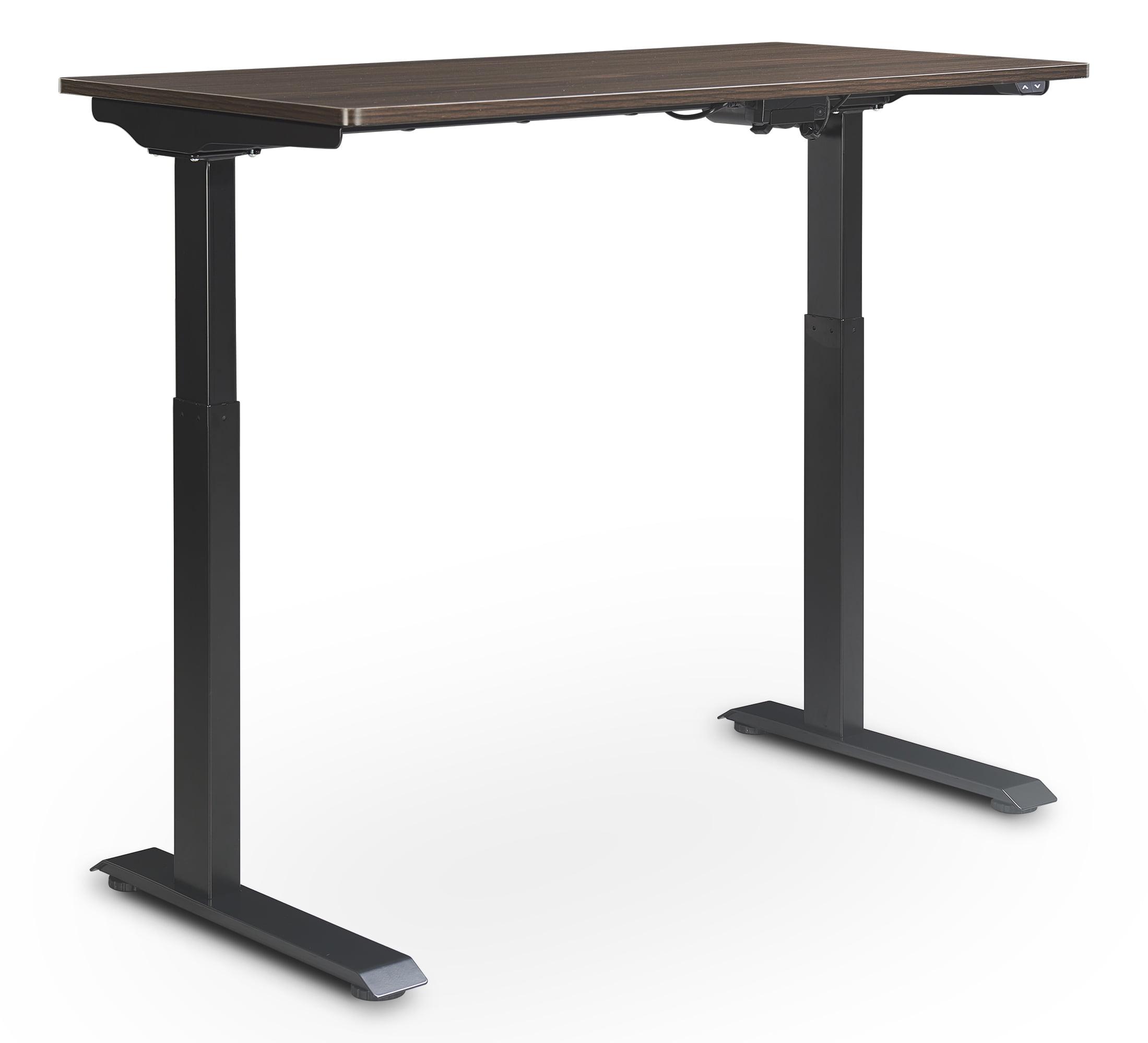 ErgoFlex Dark Brown Electric Adjustable Standing Desk