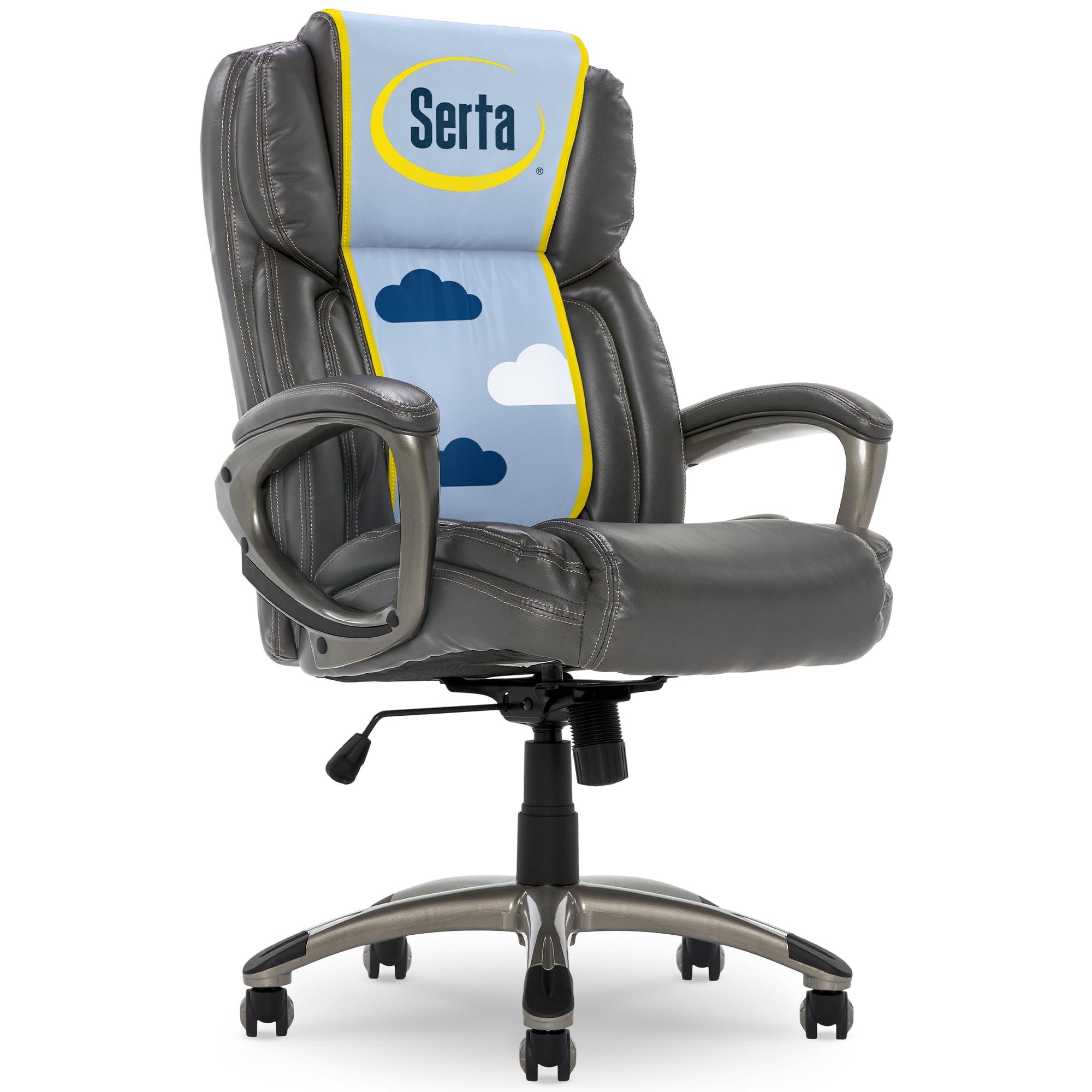 Works Executive Office Chair Harvard Gray - Serta