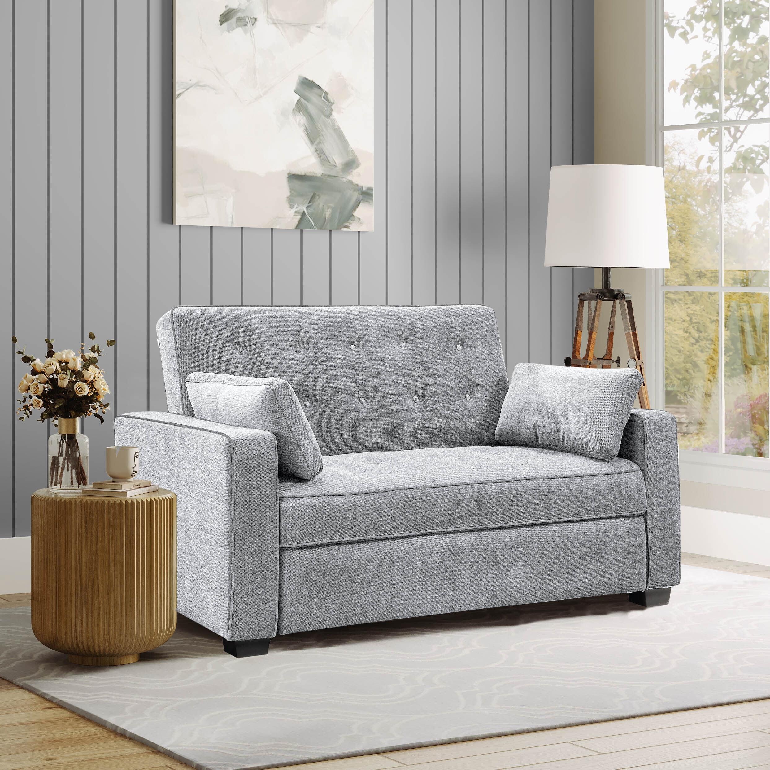 Serta Monroe Full Size Convertible Sofa