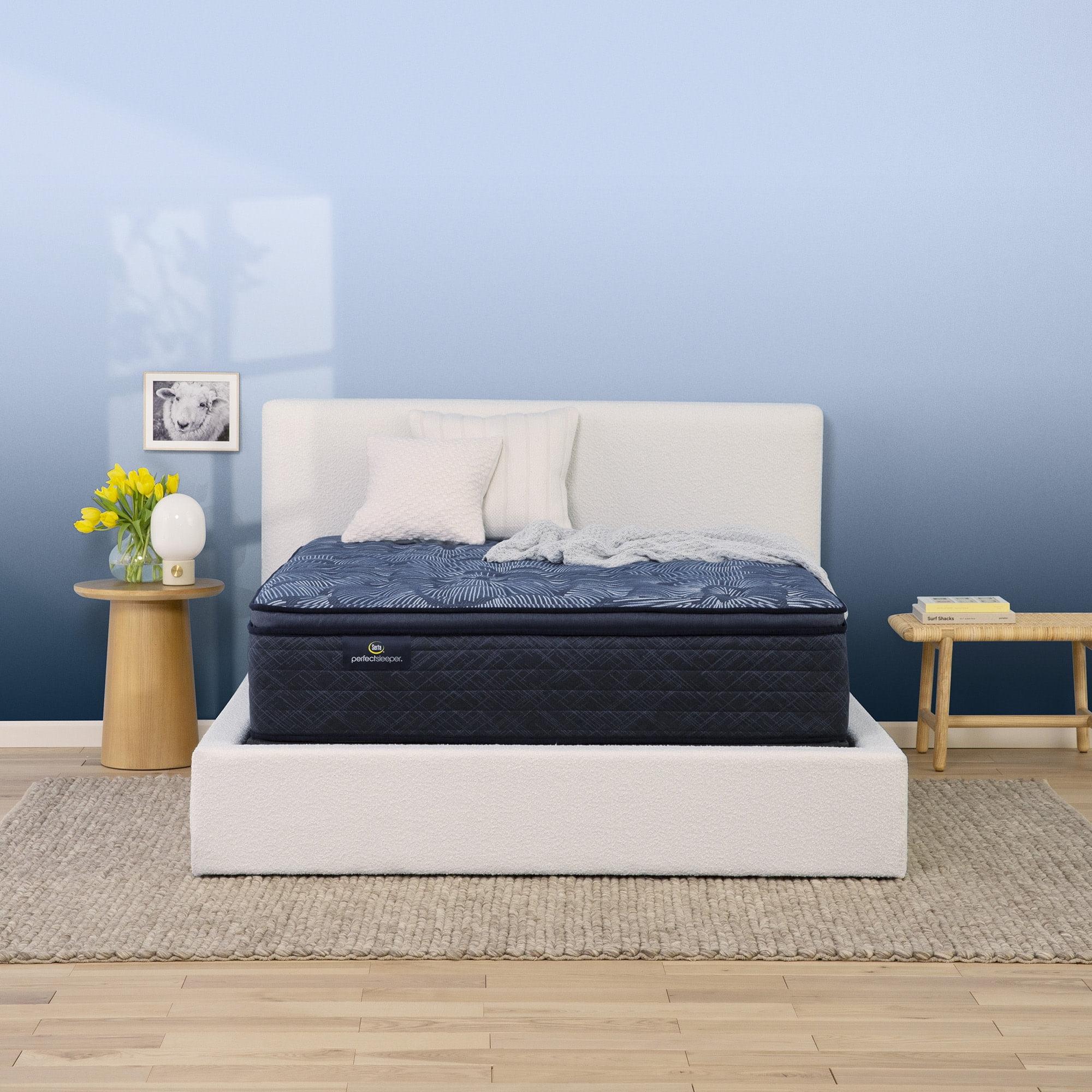 Serta Perfect Sleeper Oasis Sleep 14.5" Medium Pillow Top Mattress -Twin - Innerspring; Fiberglass-Free