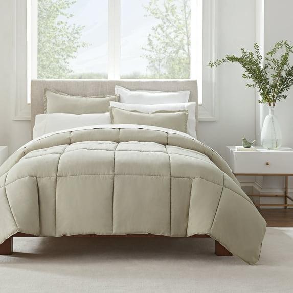 Serta Microfiber 3 Piece Comforter Set