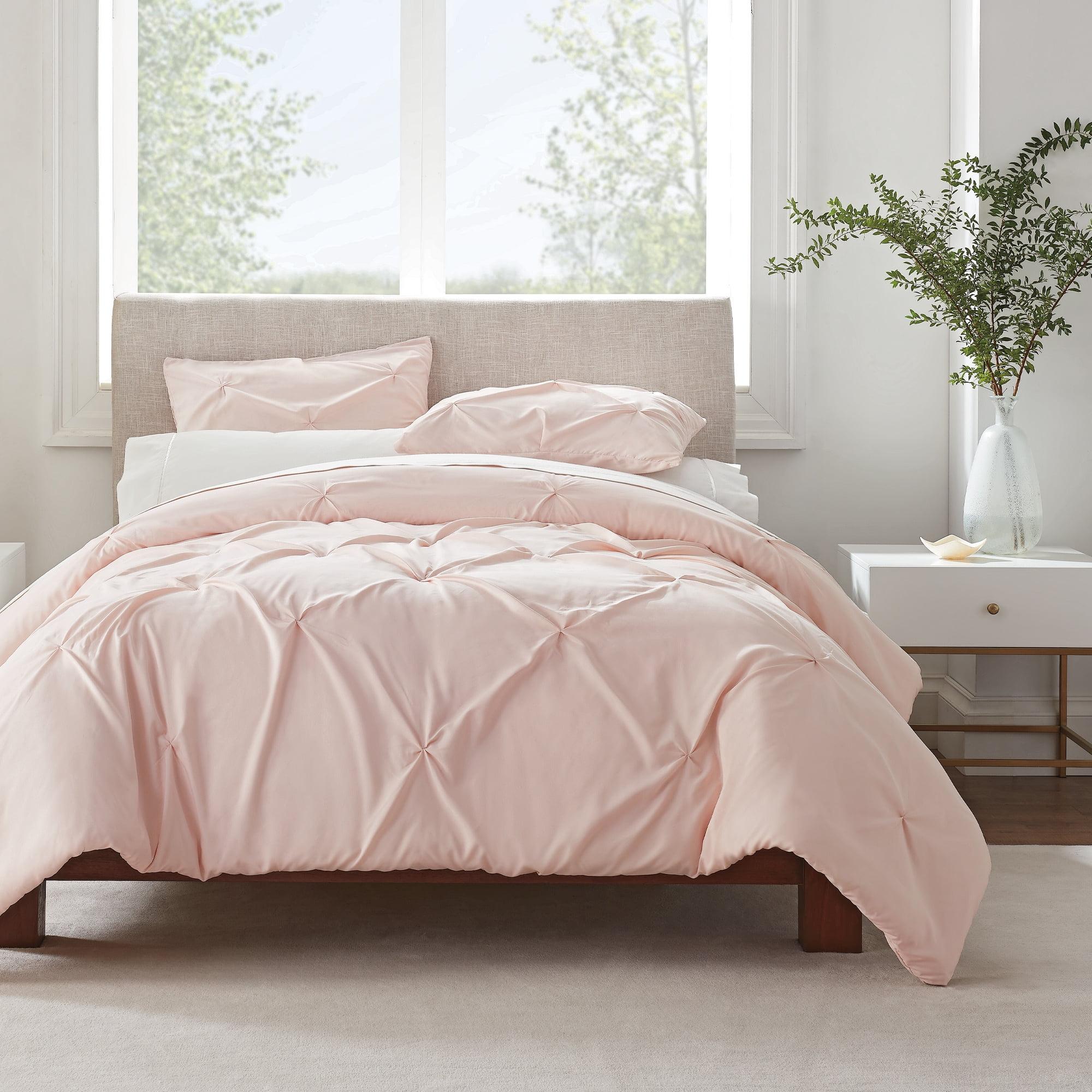 Simply Clean Pleated Duvet Set - Serta