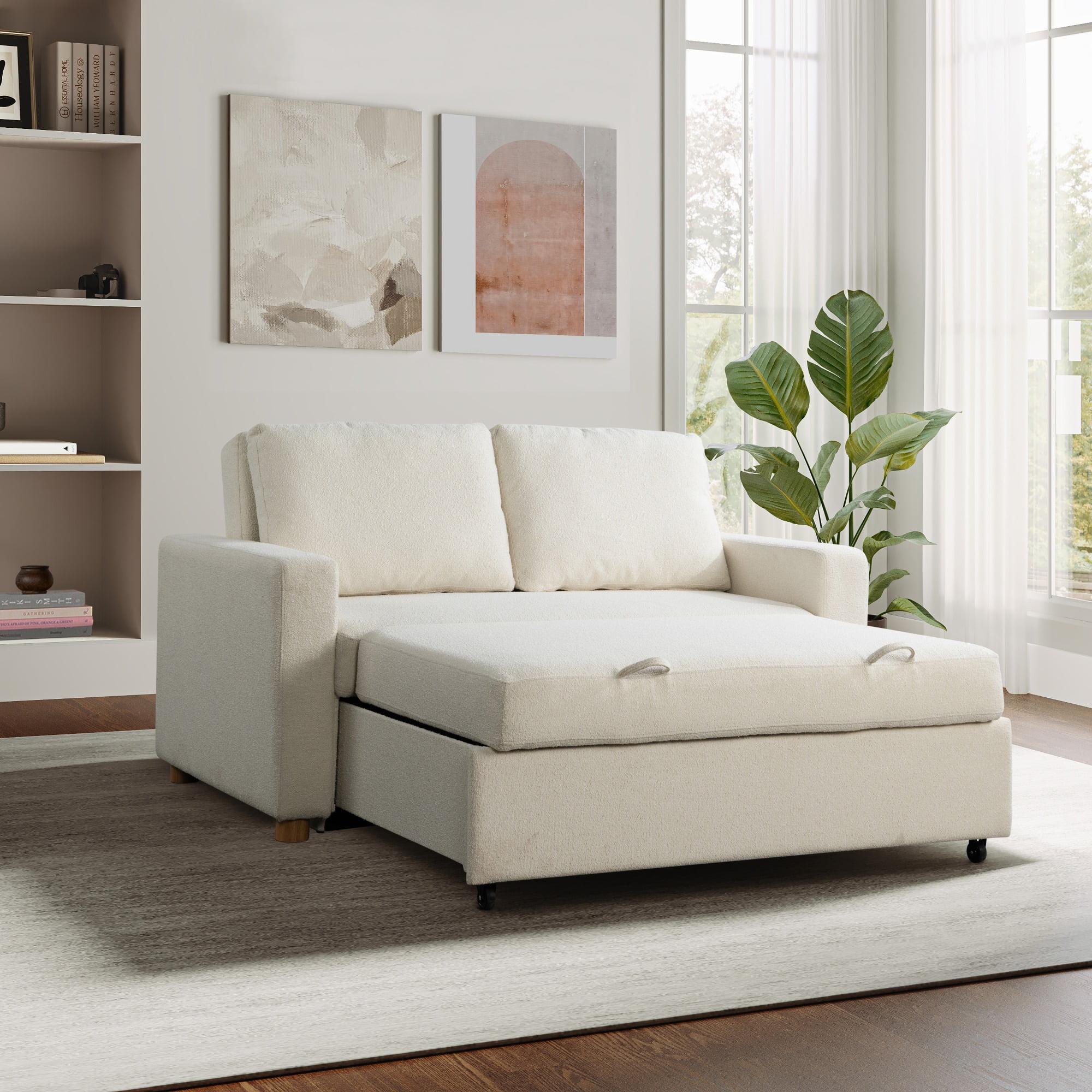 Serta Trinity Full Size Convertible Sleeper Sofa