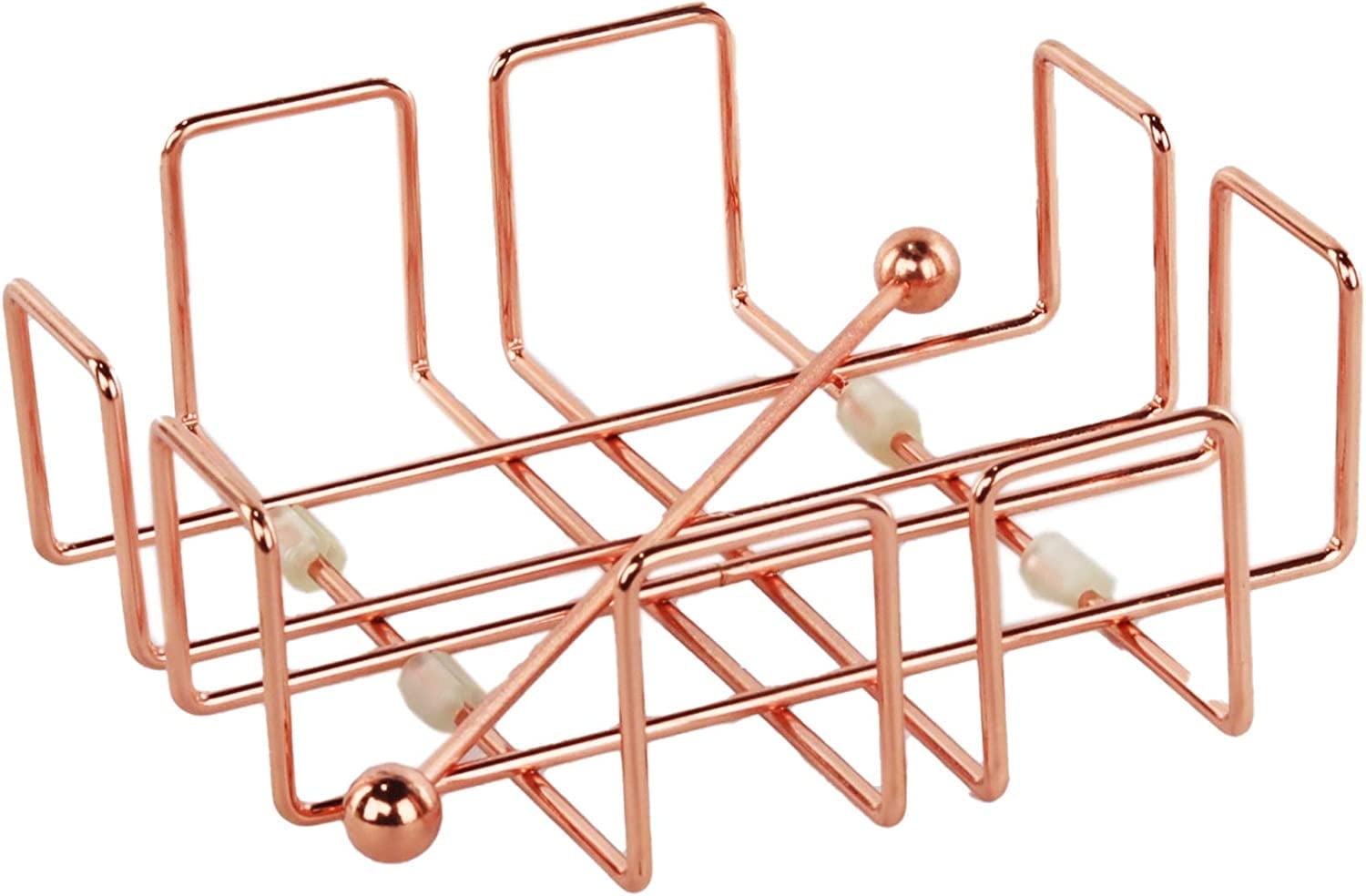 Servette Home Copper Napkin Holders for Tables