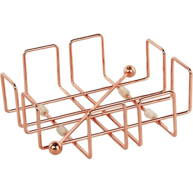 Servette Home Copper Napkin Holders for Tables