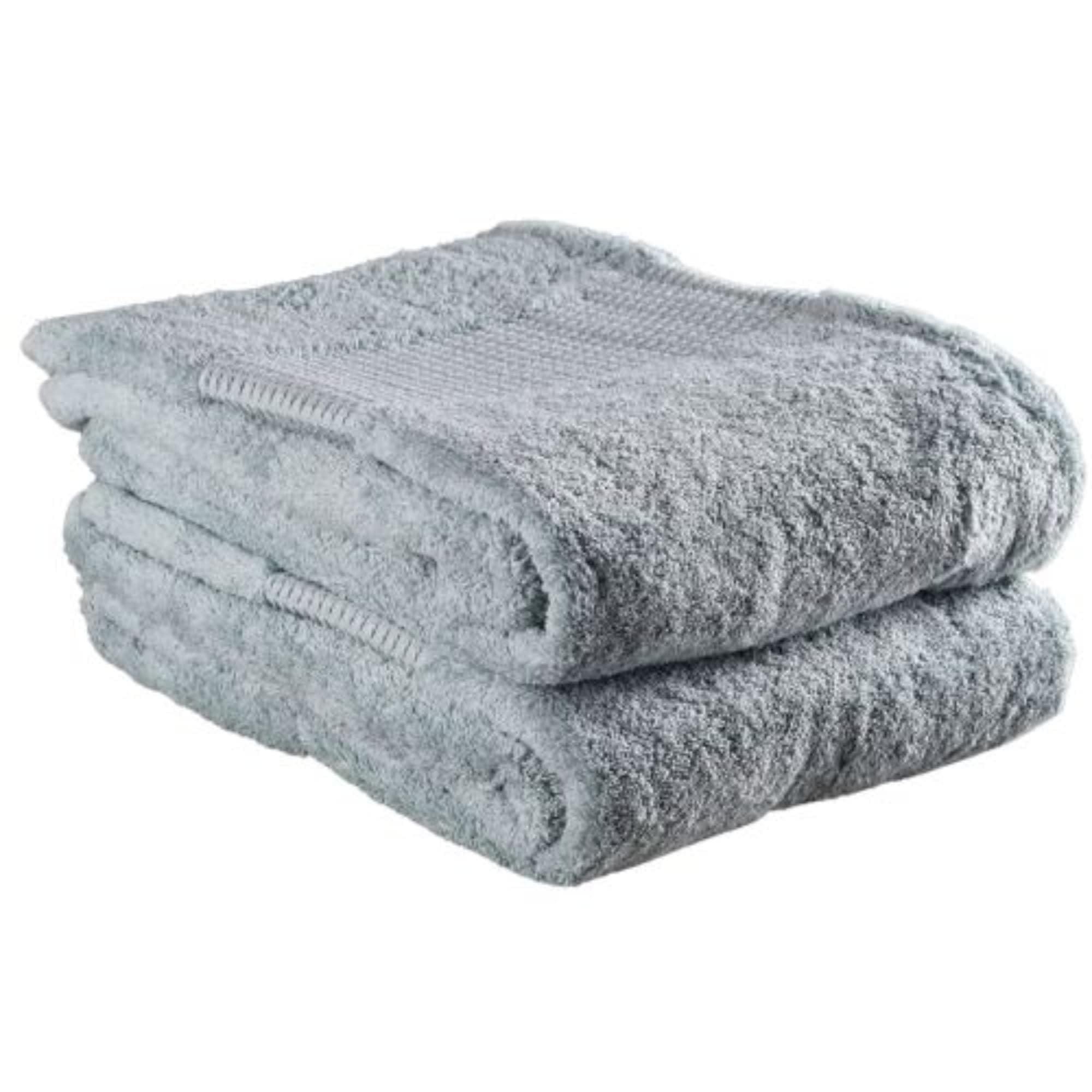 Delilah Home 100% Organic Cotton Towels, 13-Inch by 13-Inch, Face Towels (Twin Pack)