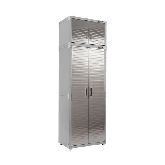 UltraHD® Seville Classics UltraHD 2-Piece Storage Cabinet Set, 30" W x 18" D x 90.5" H