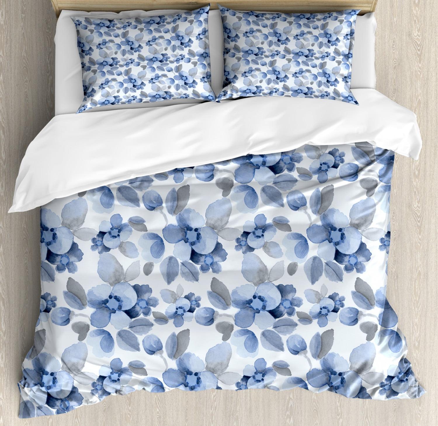 Ambesonne Traditional Floral Duvet Cover Set