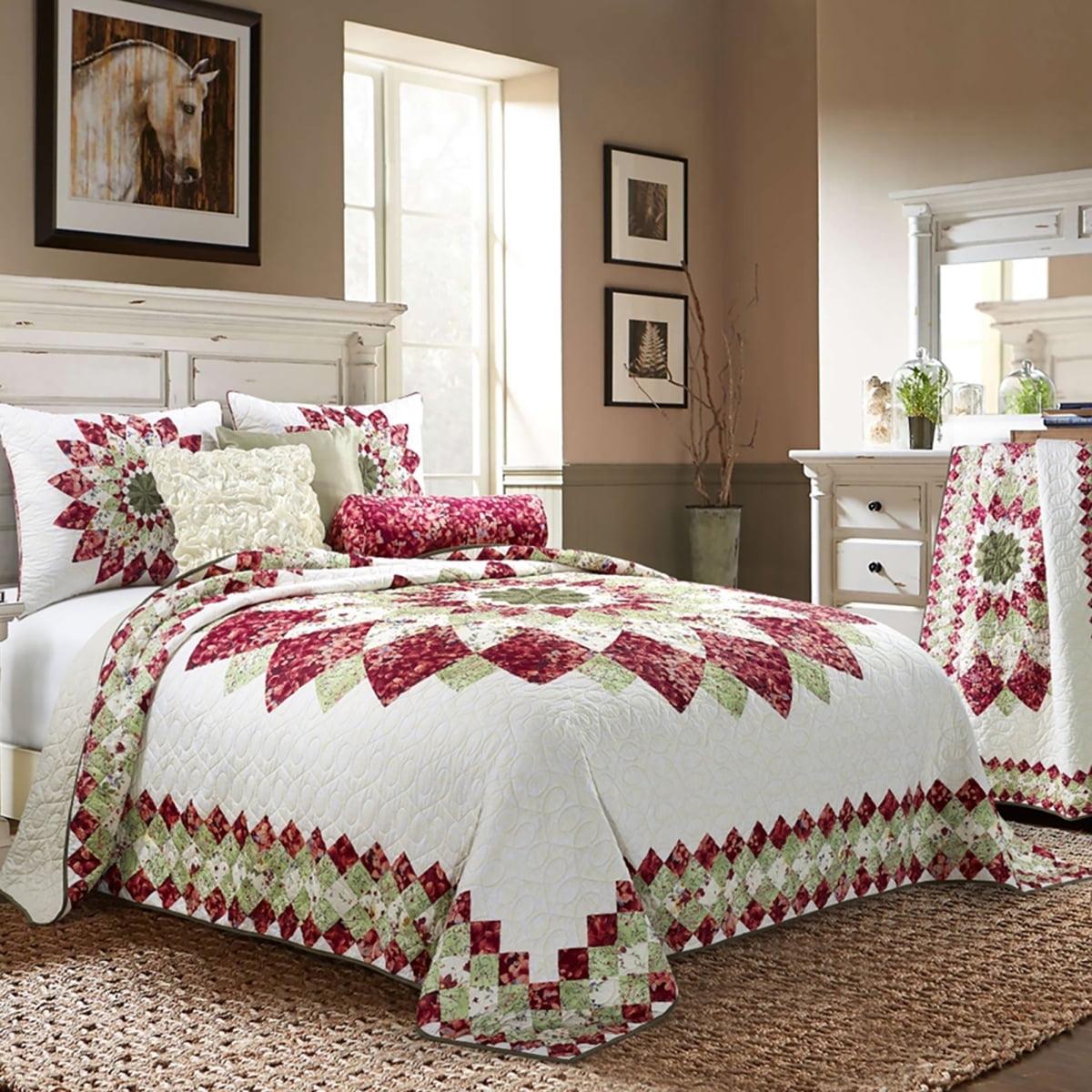 Springfield Dahlia Floral Cotton Polyester Standard Sham