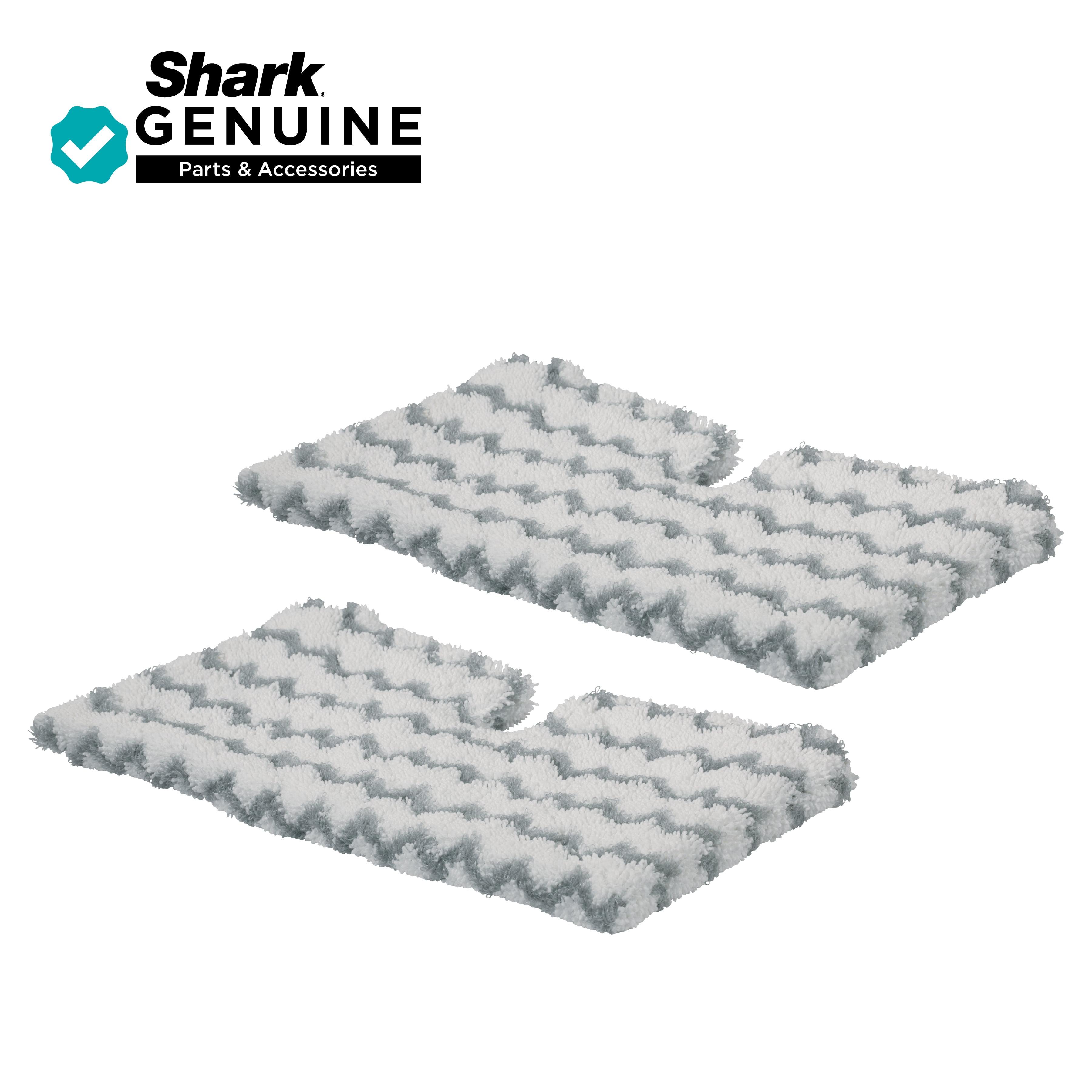 Shark White and Gray Microfiber Steam Mop Cleaning Pads