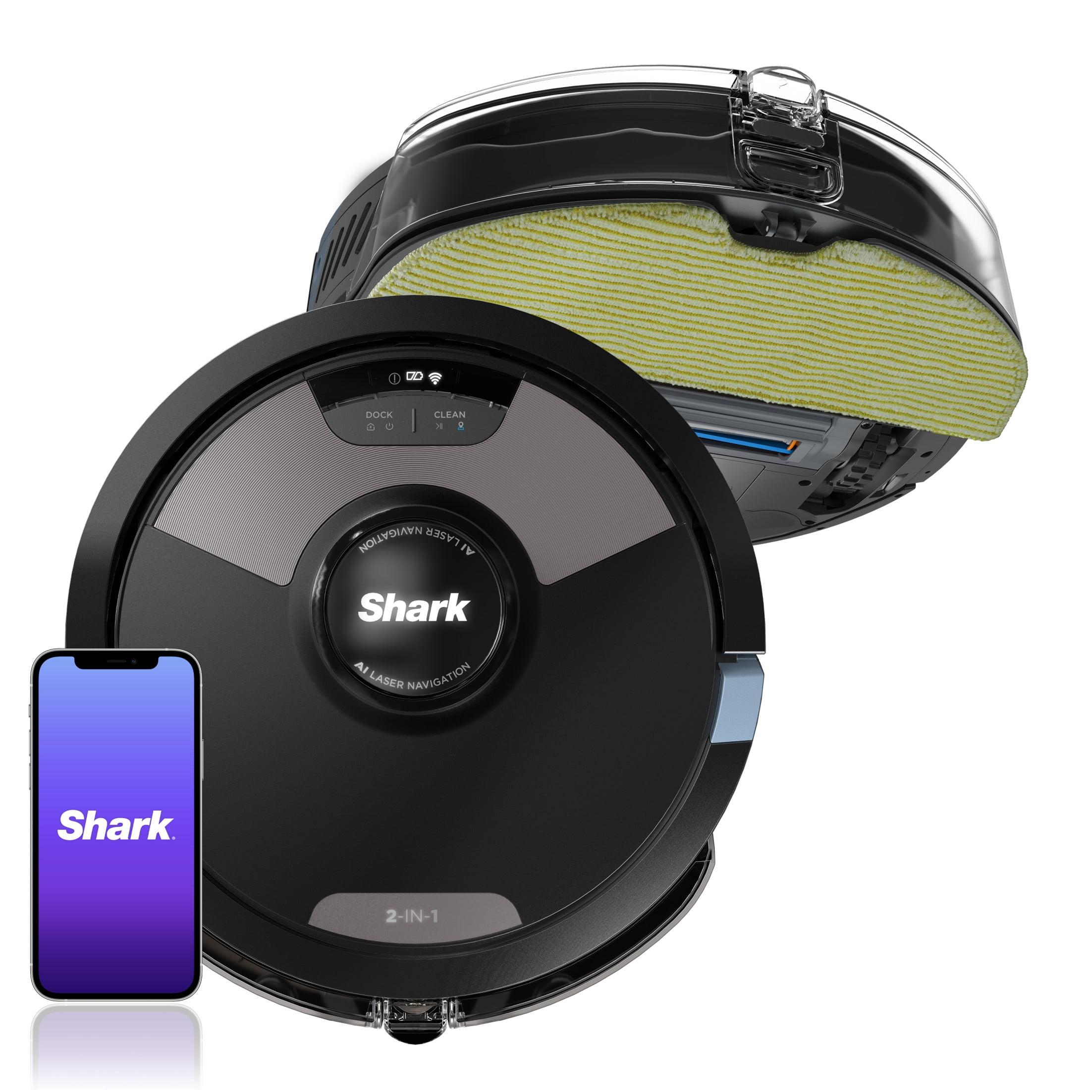 SHARK RV2620WD AI Ultra Robot Vacuum and Mop RV2620WFUS - Black/Mocha