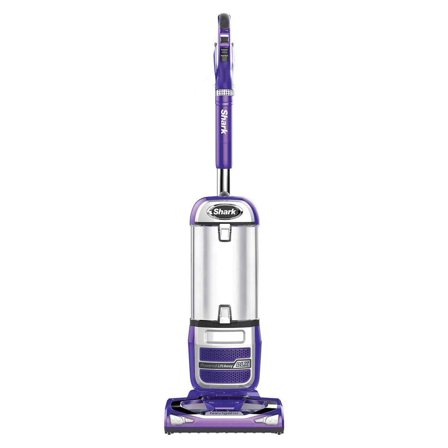 Shark Navigator Powered Lift-Away Upright Vacuum - NV586: HEPA Filter, Pet Hair, Swivel Head, Multi-Surface, 25' Cord