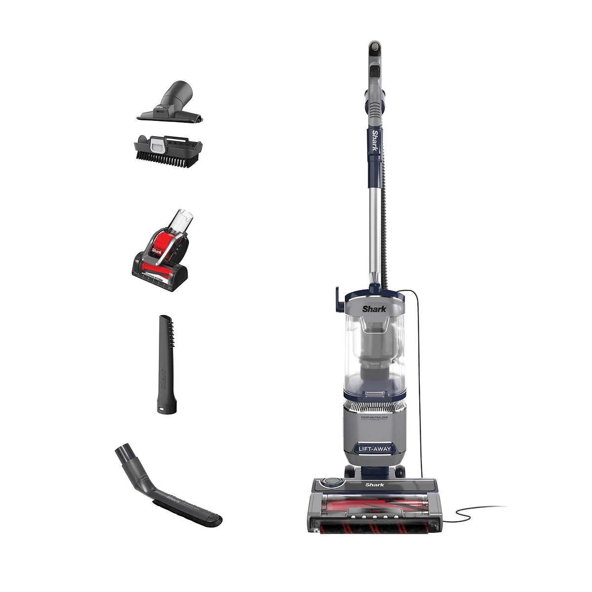 Shark Silver Pet Performance Plus Lift-Away Upright Vacuum with HEPA Filter