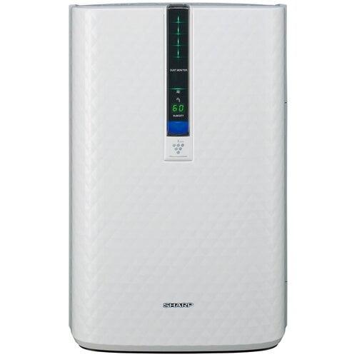 White Mobile Air Purifier with Humidifying Function and True HEPA Filter