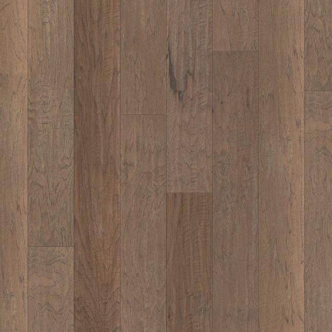 Shaw Sw219 Pebble Hill 5" Wide Handscraped Engineered Hickory Hardwood Flooring - Cassia