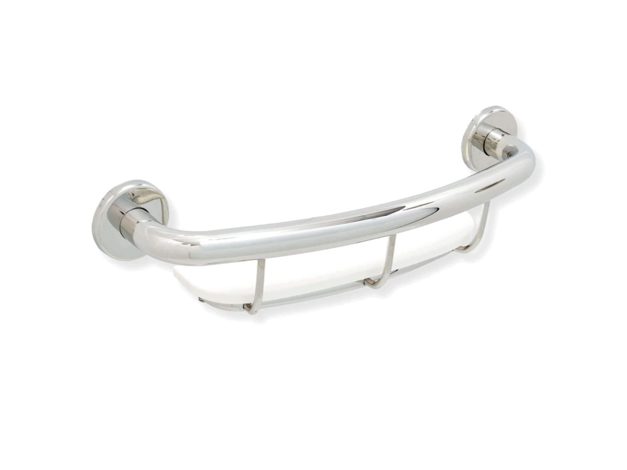 Shelf Grab Bar for Bathroom Shower Tub Kitchen Safety Aid/304 Stainless/Polished Chrome/ 18" x 5.5"